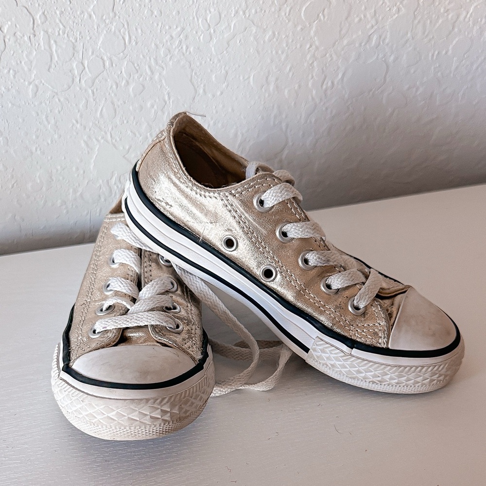 Converse All Stars Toddler  Gold Sneakers - Size 11
